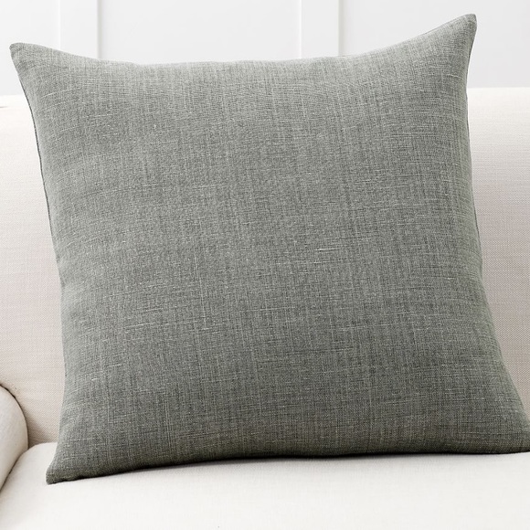 Pottery Barn Accents Pottery Barn Belgian Linen Pillow Cover In